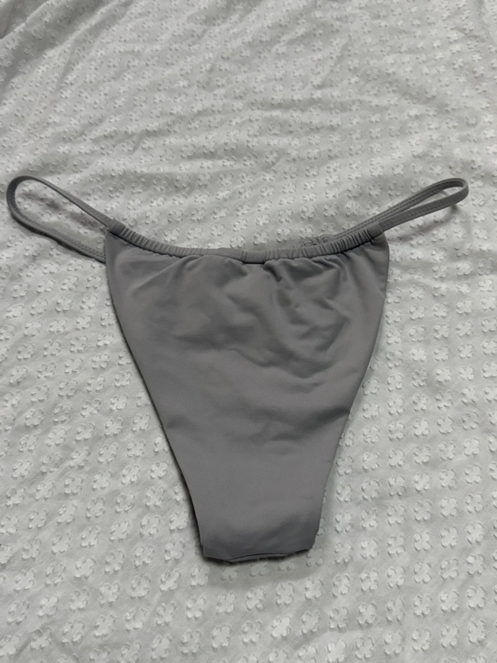 SKIMS Chrome String Bikini Bottom Size M